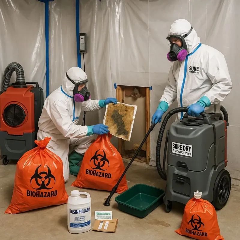 Contaminated Water Handling Protocols process in Mesquite, TX