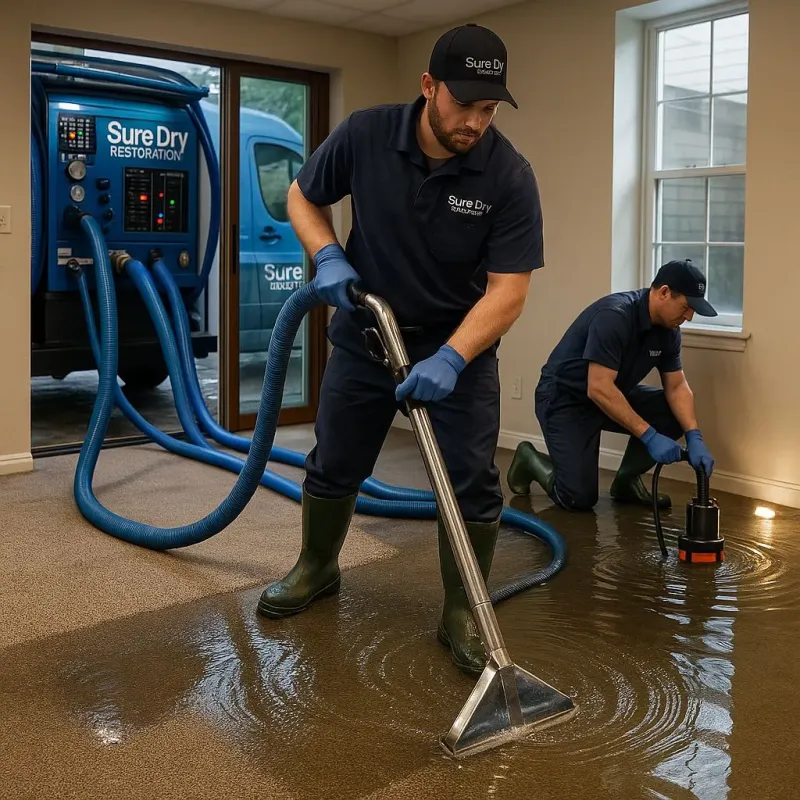 Water Extraction and Removal process in Mesquite, TX